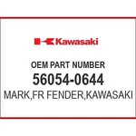 Kawasaki Mark,fr Fender,kawasa 56054-0644 Oem New. Fixed Price $16.47.