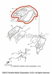 New Oem Yamaha Kodiak 400 Fuel Gas Tank Cover Blue. Fixed Price $169.95.