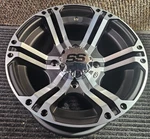 (qty 1) Itp SS212 Machined Atv/utv Wheel Rim 14X8 4X137 5+3, 1428381404. Fixed Price $123.99.