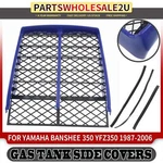 Front Plastic Gas Tank Side Cover W/ Grill For Yamaha Banshee 350 1987-2006 Blue. Fixed Price $55.99.
