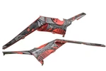18 Polaris Rzr Xp Turbo Rear Side Covers Panels Fenders Left & Right. Fixed Price $349.99.