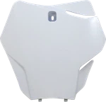 Ufo Replacement Front Number Plate White GG07106-041. Fixed Price $23.70.