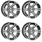 Atv/utv Wheels Set 12IN Itp SS212 Machined 4/110 5+2/2+5 Sra. Fixed Price $573.28.