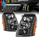 Headlights Left+right For Cadillac Escalade 2007-2014 Hid W/o Bulbs & Ballast. Fixed Price $155.64.