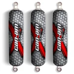 Red X Can Team Shock Covers Bombardier Ds 450 650 Atv (set Of 3) New. Fixed Price $38.85.