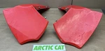04-07 Genuine Arctic Cat Front Fender Skirts Flares CF7. Fixed Price $99.00.