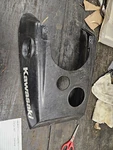 88-91 Kawasaki Bayou 220 09-11 250 Gas Tank Fuel Cell Cover Panel 14024-1476-6D. Fixed Price $36.00.