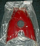 Yamaha Dark Red Gas Tank Cover 2014-2026, 1TD-F171A-90-00. Fixed Price $67.95.