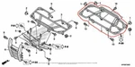 New Oem Honda Fourtrax Rancher Trx 420 Rear Rack Carrier Luggage Storage. Fixed Price $979.95.