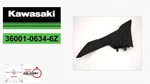 Kawasaki Oem 36001-0634-6Z Front Left Side Cover Genuine From Japan Jdm. Fixed Price $89.57.