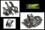 New Honda TRX250R Plastic Black Carbon Fiber Front Rear Fenders And Tank Cover. Fixed Price $773.40.
