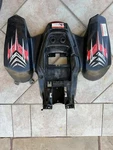 03 Polaris Predator 90 2X4 Rear Fender With Light Assembly. Fixed Price $160.00.