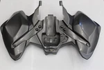 2007 Polaris Outlaw Rear Fender Black Metallic Guard Cover. Fixed Price $150.00.