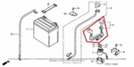 New Oem Honda Fourtrax Rancher TRX400 Battery Relay Cable. Fixed Price $89.95.