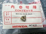 Nos Honda 85-87 Atc 250ES Clip # 80116-HA0-003 New Oem Bin. Fixed Price $12.00.