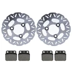 Front Set Brake Disc Rotor Pads For Suzuki Quadracer Lt-r LTR450 06-12. Fixed Price $49.00.
