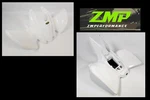 New Honda Sportrax 06 - 24 White Plastic Front And Rear Fender Set. Fixed Price $585.54.