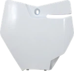 Ufo Replacement Front Number Plate White GG07116-041. Fixed Price $27.99.