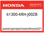 Honda Oem Part 61300-KRH-J00ZB Visor Set, Fr. (TYPE1) (wl). Fixed Price $72.64.