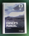 2021 Polaris Pro Xd 2000G Owner's Manual: 180 Pages & Clear Covers!. Fixed Price $29.95.