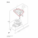 New Oem Suzuki King Quad 700 Lt-a Shift Lever Cover. Fixed Price $124.95.