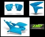 New Honda Trx 450ER 450R 06-14 Electric Blue Front And Rear Fender Set + Scoops. Fixed Price $679.37.