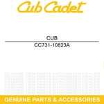 Cub Cadet 731-10823A Front Fender Right Hand Yellow Challenger 4X4 4X2 400LX. Fixed Price $52.95.