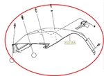 35038-0018-66T Kawasaki Fender-front,rh,m.e.. Fixed Price $199.95.