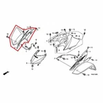 Oem New Honda Sportrax Front Right Fender Red. Fixed Price $219.95.