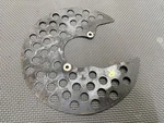 Right 00-06 Yamaha Big Bear 400 Oem Front Brake Disc Rotor Guard. Fixed Price $15.00.