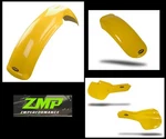 New Yamaha YZ250 YZ490 1983 Yellow Front And Rear Fender Side Panels. Fixed Price $245.38.