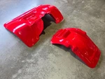 Honda 81-82 Red Plastic Front And Rear Fender Set. Fixed Price $321.90.