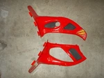 2003 Can-am Bombardier Quest 650 Left Right Side Engine Motor Cover Panel Guard. Fixed Price $80.00.