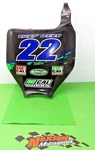 2007 Kawasaki KX250F Front Number Plate Plastic 58029-0003-266 Aftermarket. Fixed Price $31.50.