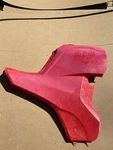 Honda Rubicon 500 Fa 16 Side Body Cover Right 83555-HR6-B70ZA #L3R. Fixed Price $75.00.