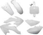 Ufo Replacement Plastic Kit HO36004-041 Honda CRF50F 2004-2026 White. Fixed Price $90.16.