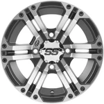 Itp SS212 Whl 14X6 4+2 4/137 12MM Mach/blk Kaf 620 Mule 3010 Trans 4X4 2005-2008. Fixed Price $156.86.