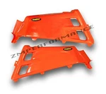 New Yamaha Yfz 350 Banshee Zest Orange Gas Tank Cover Plastics. Fixed Price $109.54.