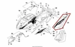 Arctic Cat Fender Rear (lime) Part Number 3304-394. Fixed Price $35.99.