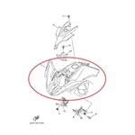 New Oem Yamaha Raptor 250 Front Fender White. Fixed Price $469.95.
