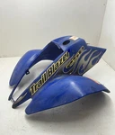 2004 Polaris Trailblazer 250 2X4 Oem Blue Front Fender Plastic Body Cover Gua. Fixed Price $18.99.
