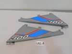 1995 Polaris 300 2X4 Oem Lh Rh Side Covers 5430970-143 5433579-143. Fixed Price $50.00.