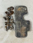 Honda Atc Big Red Rear Fender Bolts And Heat Shield 1985 1986 1987. Fixed Price $59.00.
