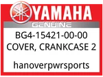 Yamaha Oem Part BG4-15421-00-00 Cover, Crankcase. Fixed Price $164.99.