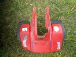 1986 1985 Honda TRX125 Fourtrax Front Splash Guards Mud Flaps Fender Plastic. Fixed Price $225.00.