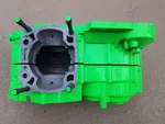 Kawasaki Kxf 250 Tecate Matching Crankcase Set 14001-5233. Fixed Price $550.00.