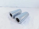 Harley Road King & Electra Glide Softail Chrome Front Fork Slider Cover Tins. Fixed Price $17.95.