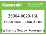 Kawasaki Oem Part 35004-0029-16L Fender-front,hood,d.r. Fixed Price $88.79.