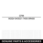 Cfmoto 9GQV-043021-7400-0R400 Fire Red Rear Fender. Fixed Price $569.95.