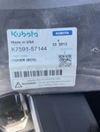 Kubota K7591-57144 Cover Box Genuine Oem New Made Usa Tractor Part. Fixed Price $24.99.